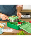 OMIE OMIEBOX lunch box z termosem, Apple Green