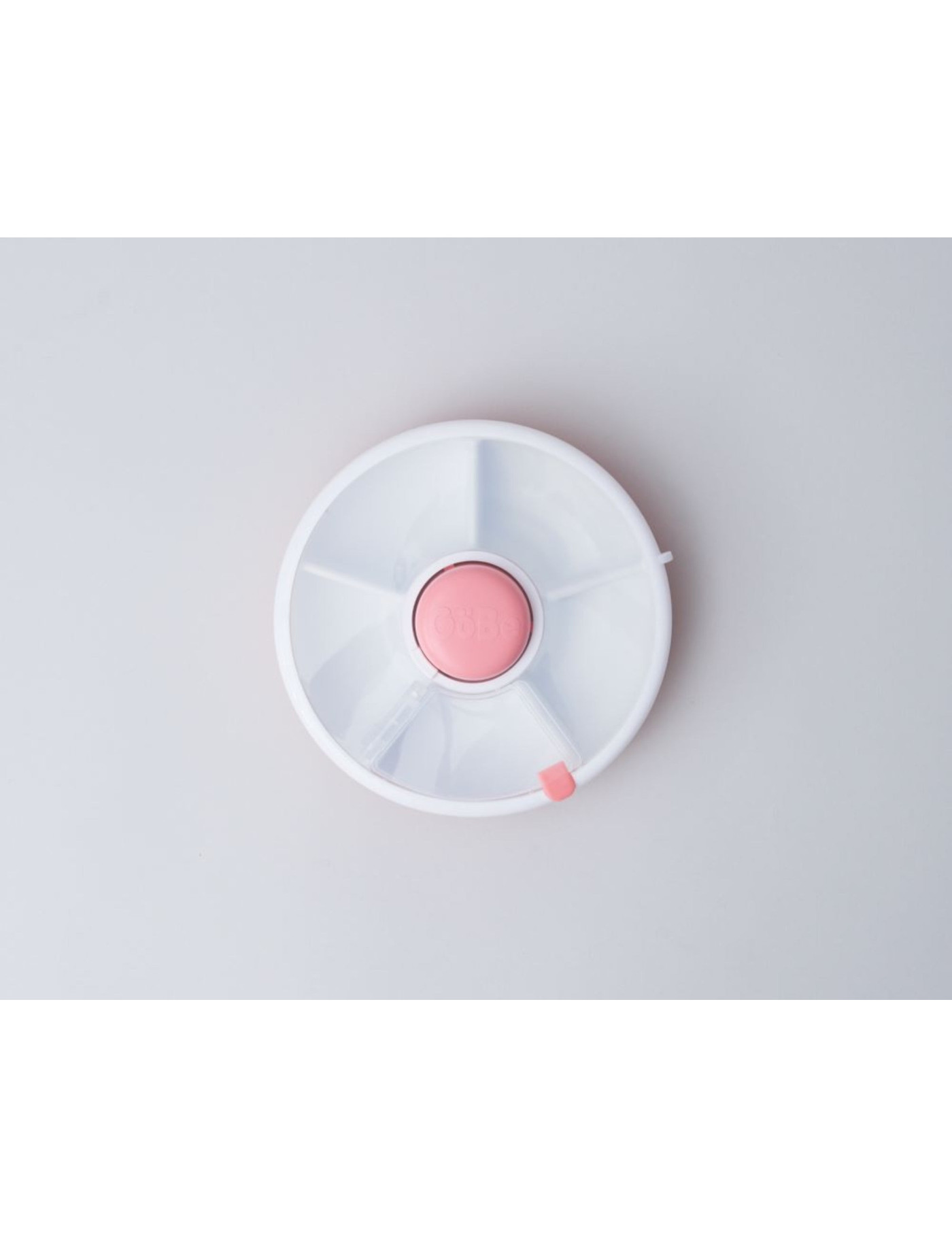 GoBe Pojemnik na przekąski Snack Spinner Coral Pink