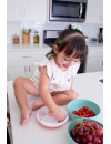 GoBe Pojemnik na przekąski Snack Spinner Coral Pink