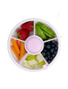GoBe Pojemnik na przekąski Snack Spinner Taro Purple