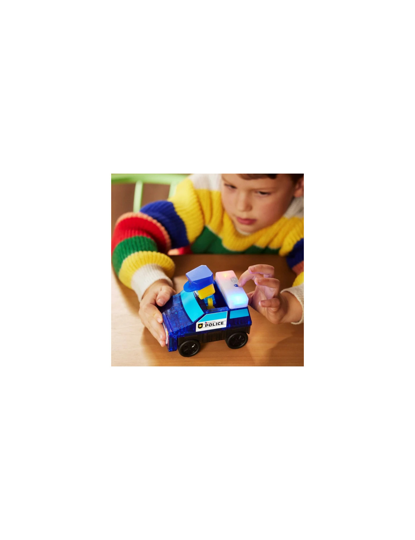 MAGNA-TILES® Klocki Magnetyczne Police Station 35 el.