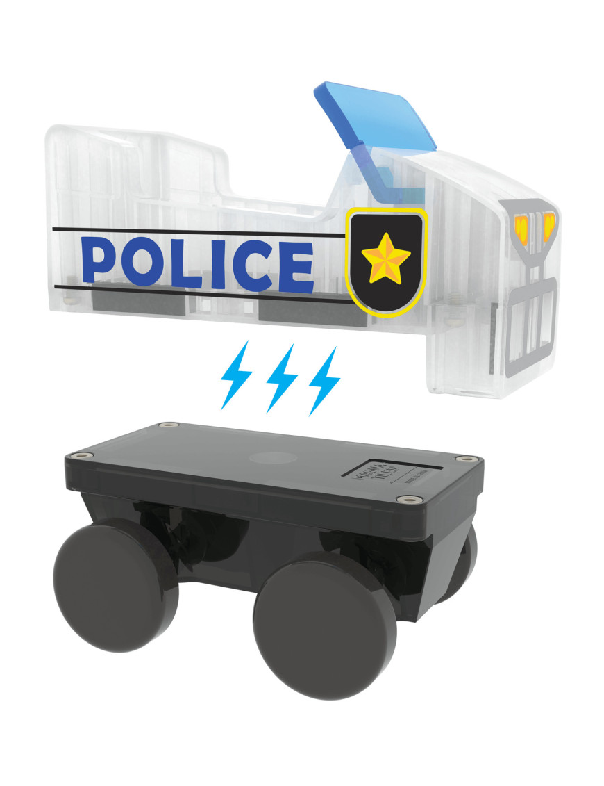 MAGNA-TILES® Klocki Magnetyczne Police Patrol 35 el.