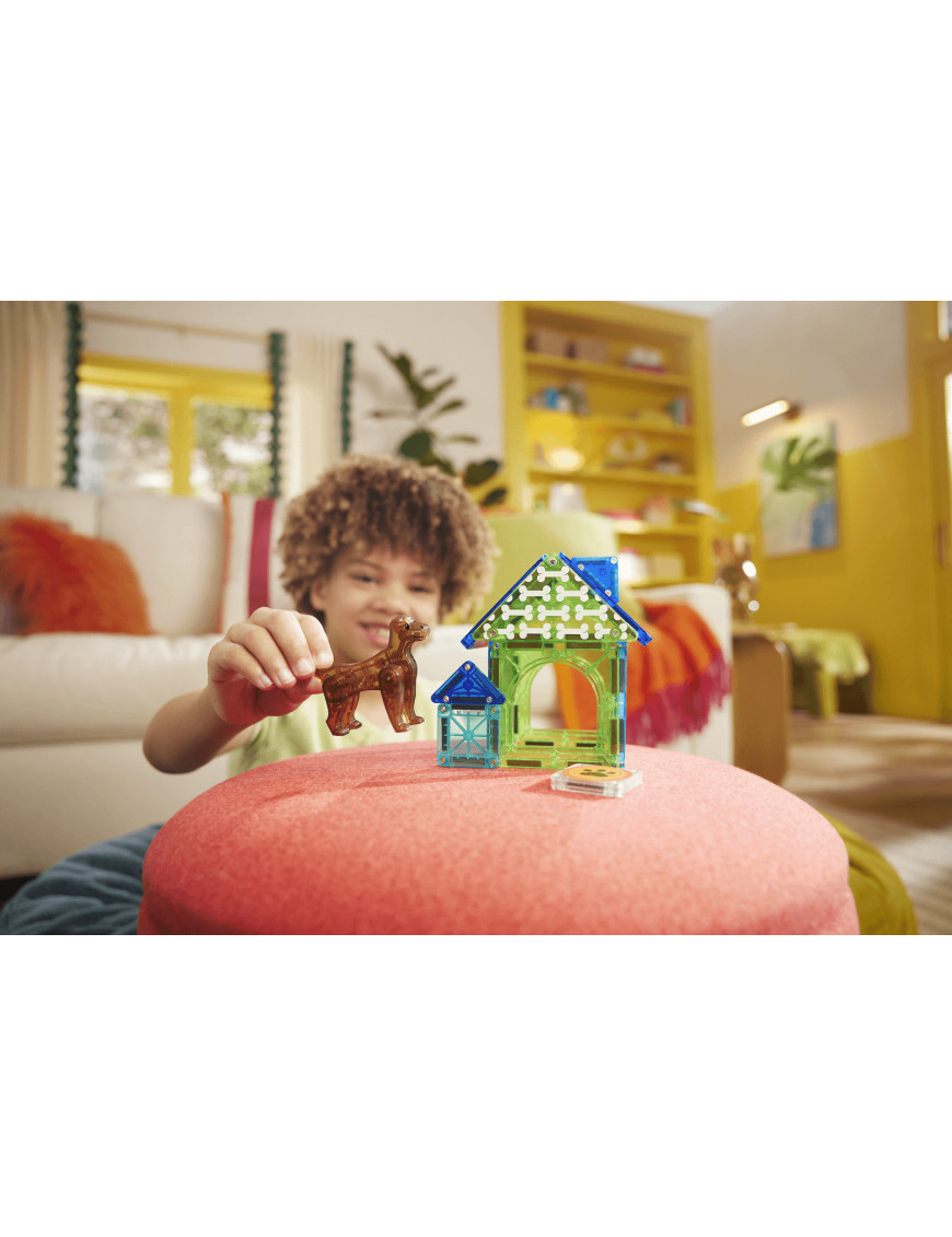 MAGNA-TILES® Klocki Magnetyczne Dog House 13 el. MAGNA-TILES® Klocki Magnetyczne Dog House 13 el.