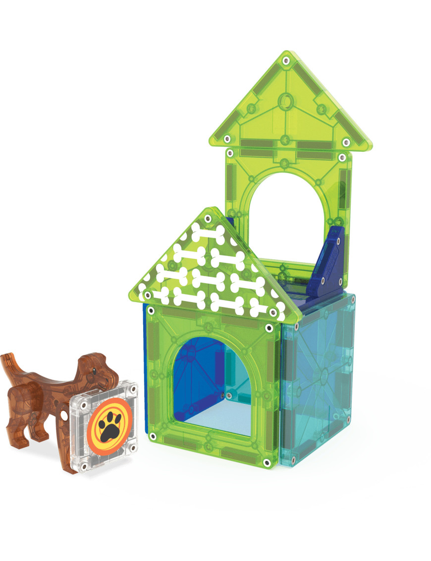 MAGNA-TILES® Klocki Magnetyczne Dog House 13 el. MAGNA-TILES® Klocki Magnetyczne Dog House 13 el.