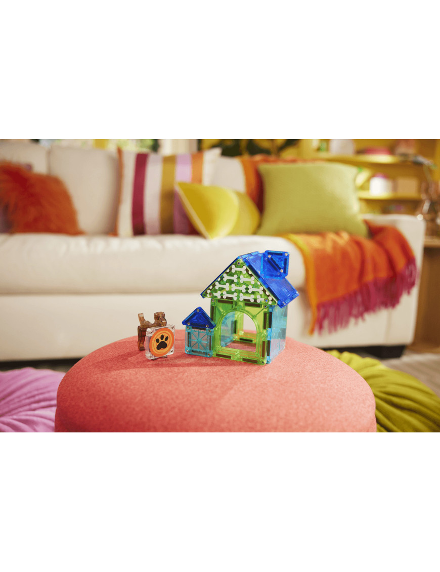 MAGNA-TILES® Klocki Magnetyczne Dog House 13 el. MAGNA-TILES® Klocki Magnetyczne Dog House 13 el.