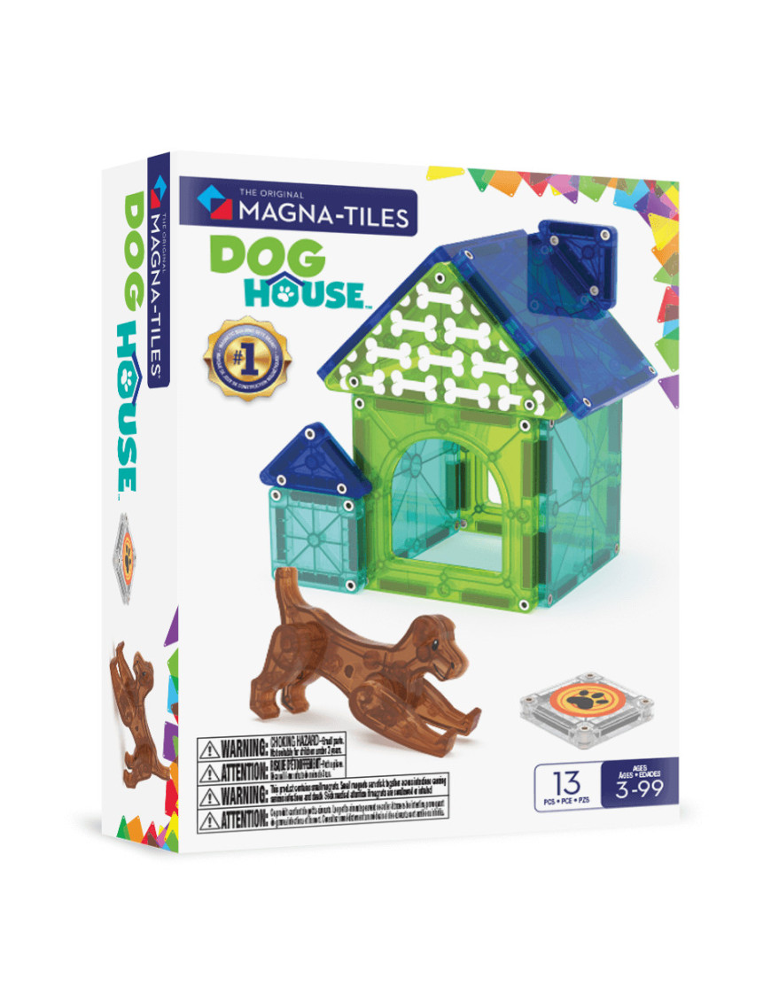 MAGNA-TILES® Klocki Magnetyczne Dog House 13 el. MAGNA-TILES® Klocki Magnetyczne Dog House 13 el.