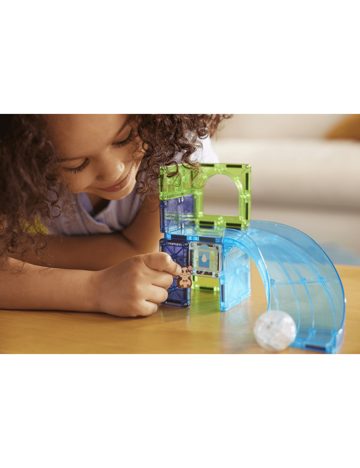 MAGNA-TILES® Klocki Magnetyczne Hamster Ball13 el.