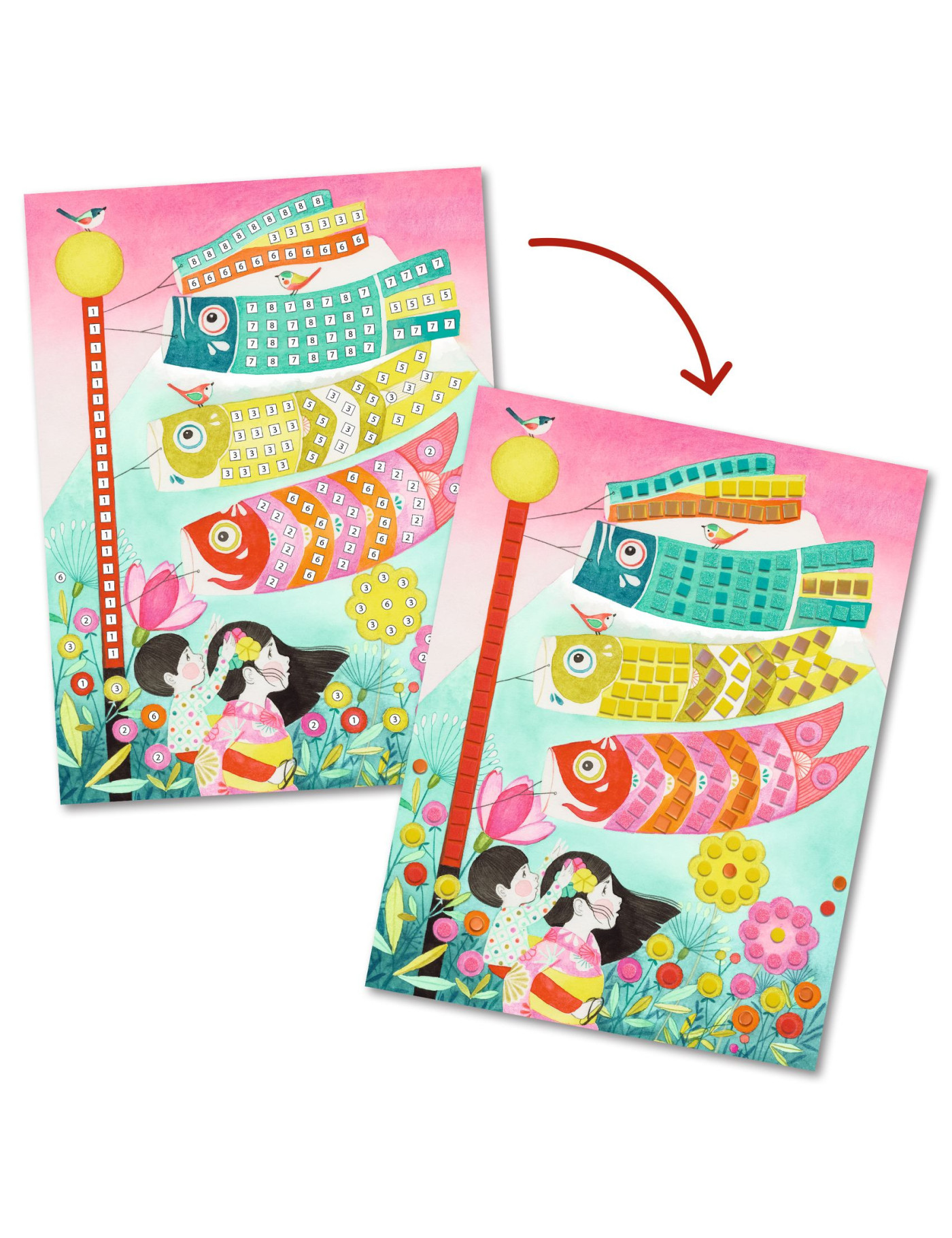 Mozaiki KYOTO Djeco Mozaiki KYOTO Djeco