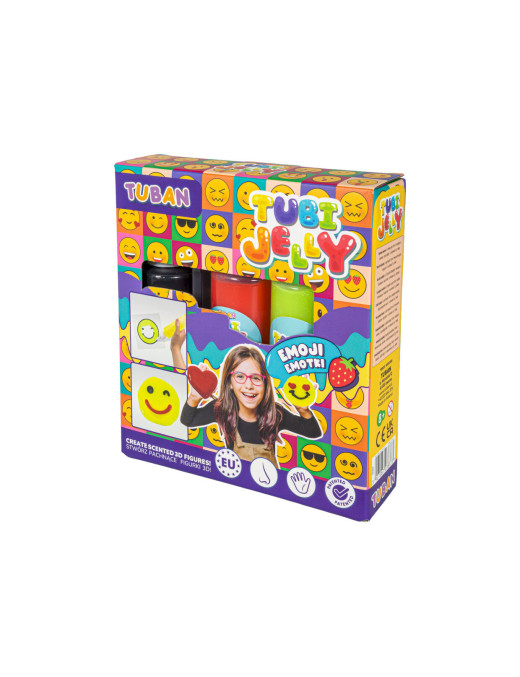 Zestaw TUBI JELLY 3 Kolory - Emotki Tuban