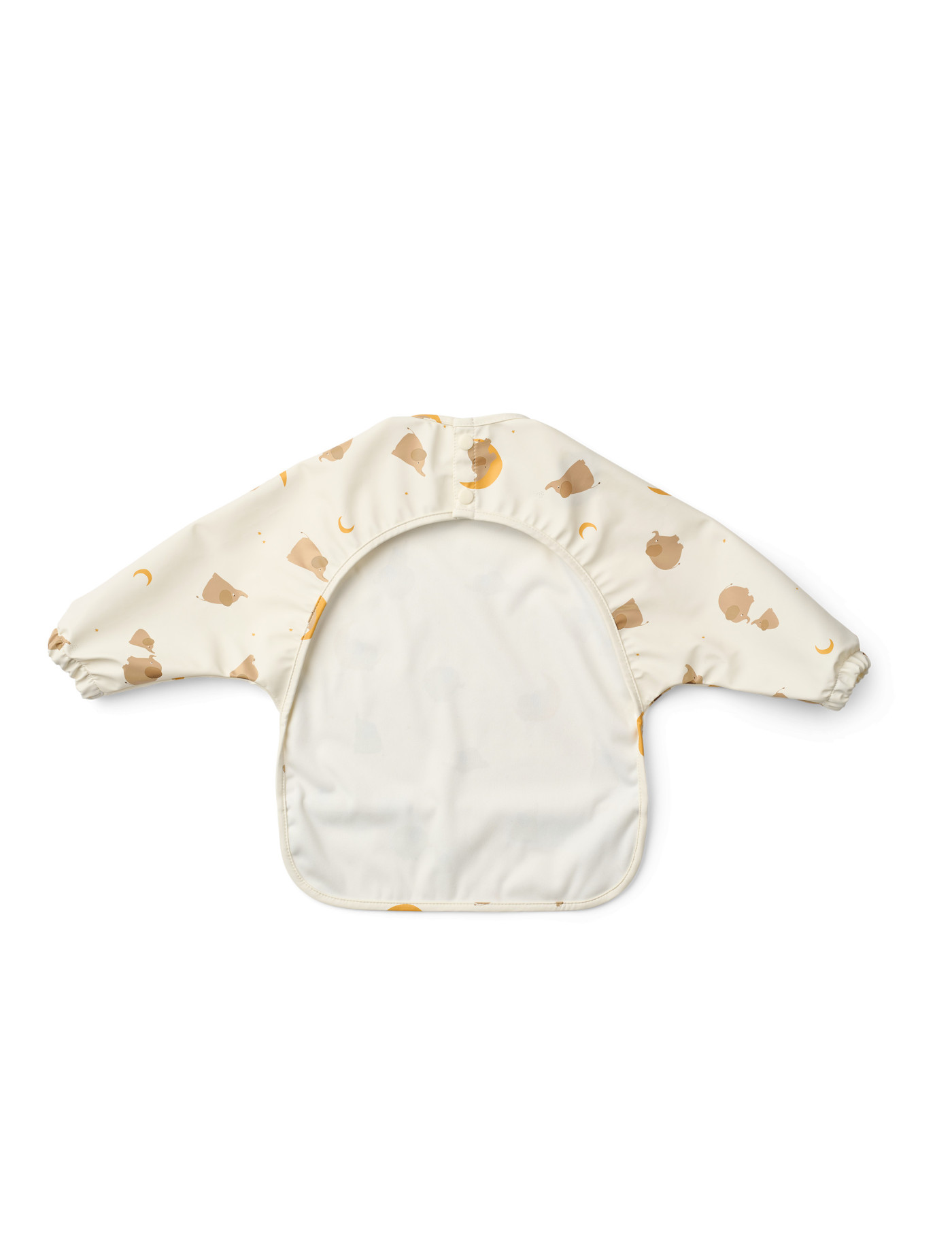 MARLE śliniak z rękawkami Elephant / Creme de la creme Liewood