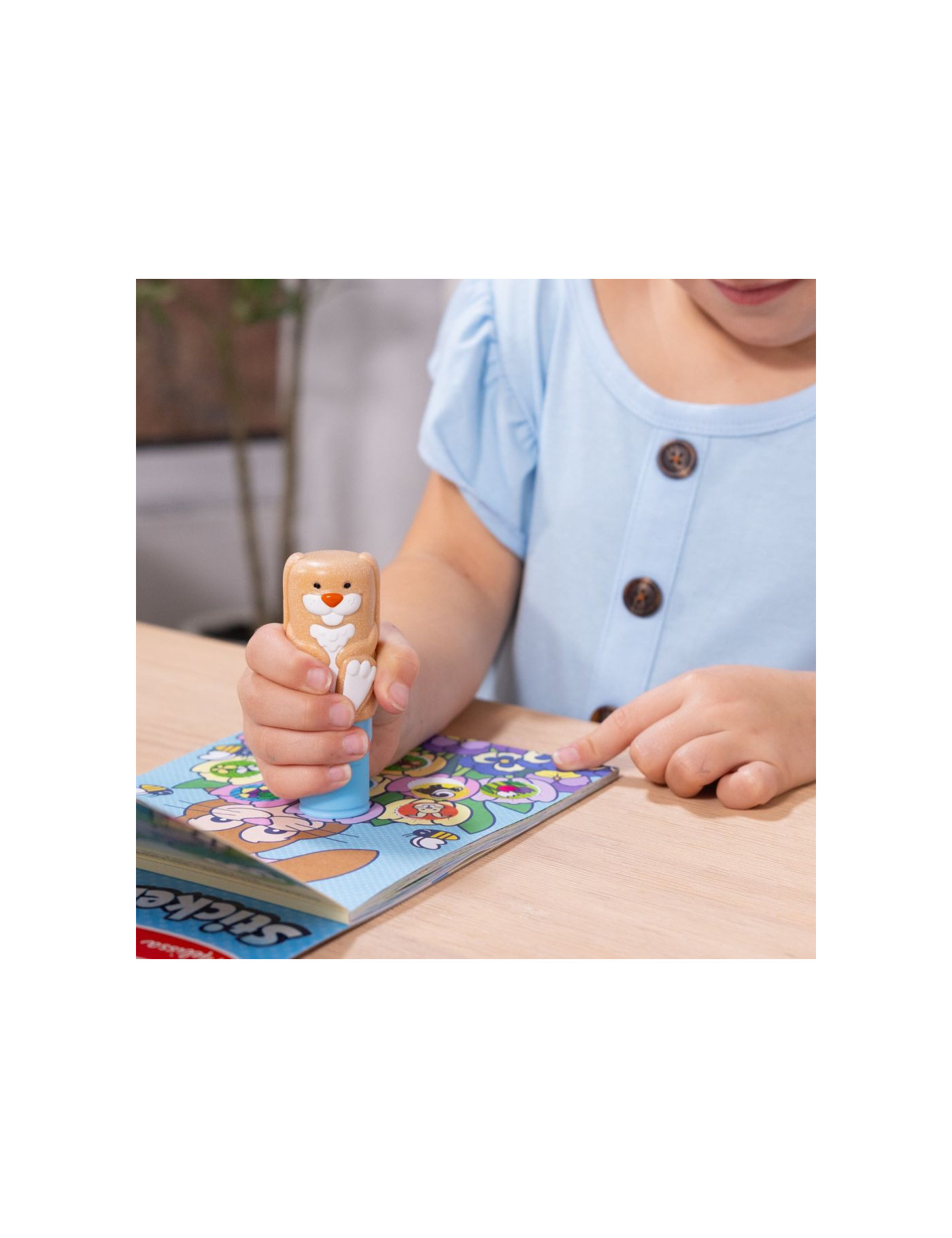 Sticker WOW! stempelki z naklejkami króliczek, Melissa & Doug