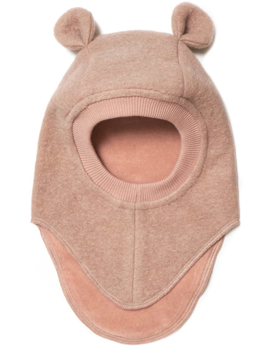 Kominiarka z uszami merino 2-warstowa Rose Melange, Huttelihut