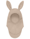 Kominiarka z uszami merino Rabbit Mahogany Rose Huttelihut