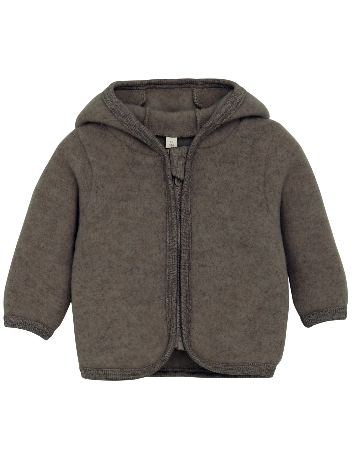 Kurteczka merino z uszkami Brown, Huttelihut Kurteczka merino z uszkami Brown, Huttelihut