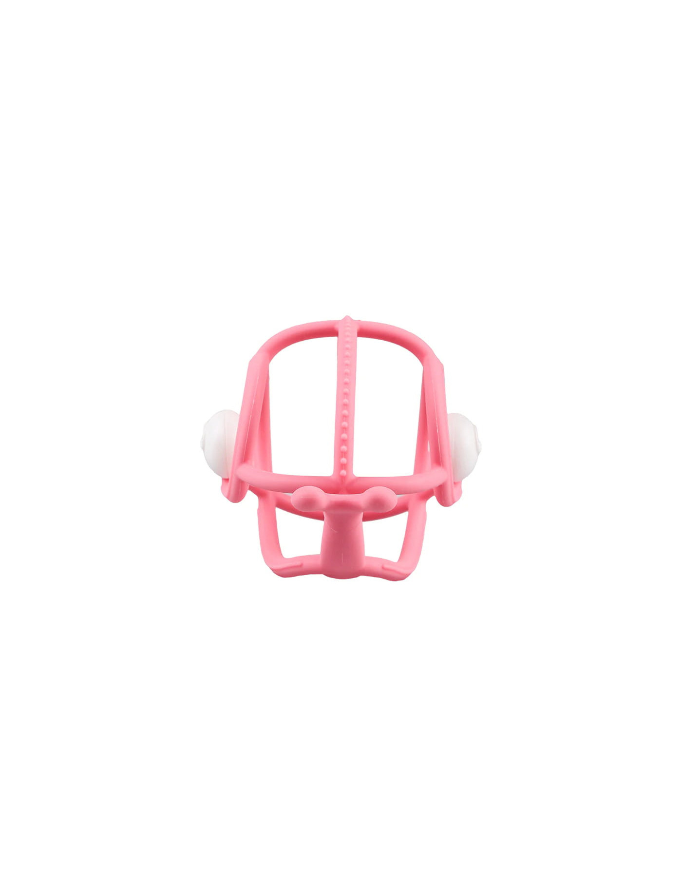 Mombella Gryzak z grzechotką Ślimak Pink