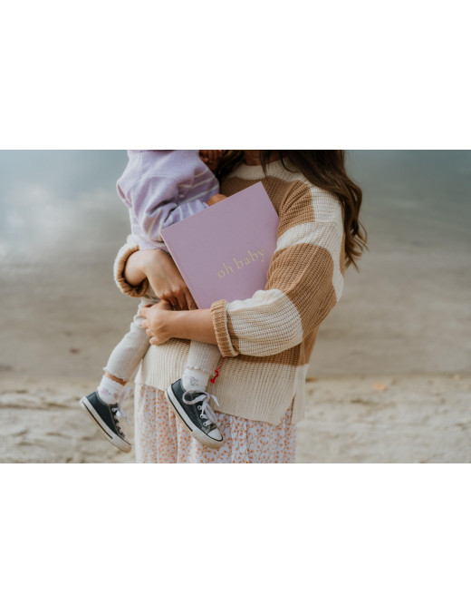 oh baby - Pamiętnik dziecka Powder Pink