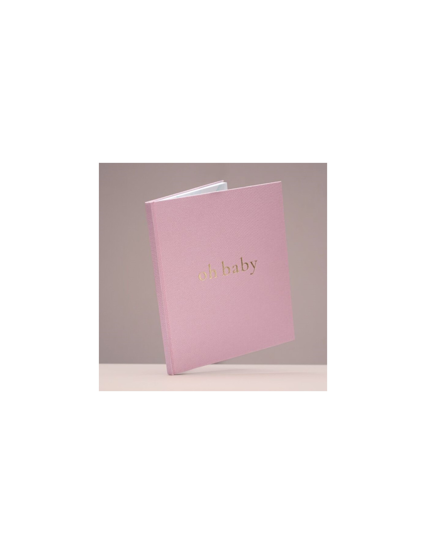 oh baby - Pamiętnik dziecka Powder Pink oh baby - Pamiętnik dziecka Powder Pink