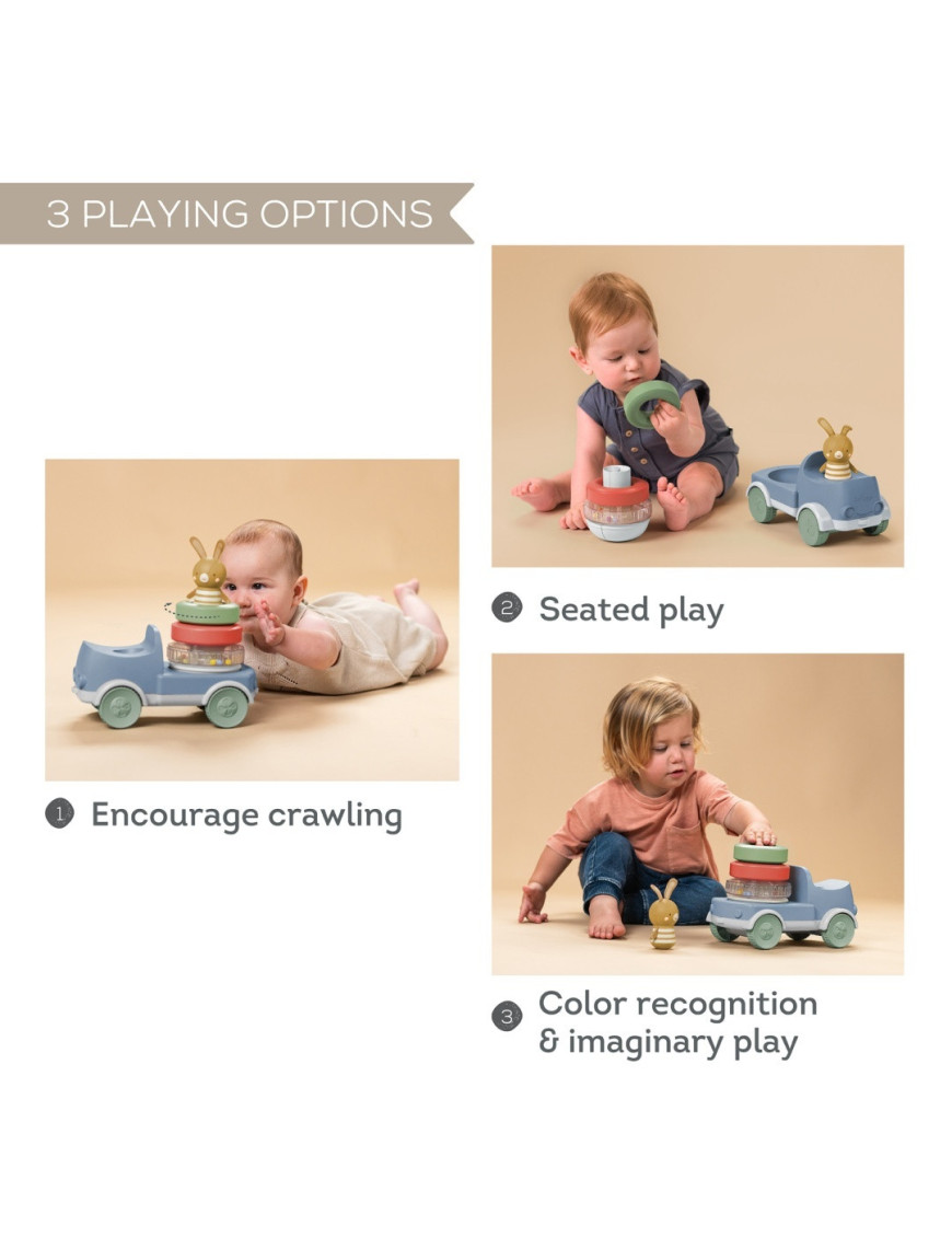 Taf Toys Kolorowa Ciężarówka z Króliczkiem 2w1 Taf Toys Kolorowa Ciężarówka z Króliczkiem 2w1