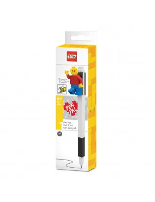 Długopis żelowy LEGO® (Czarny) z Minifigurką