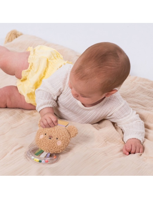 Taf Toys Grzechotka Miś Brandon – sensoryczna grzechotka dla niemowląt