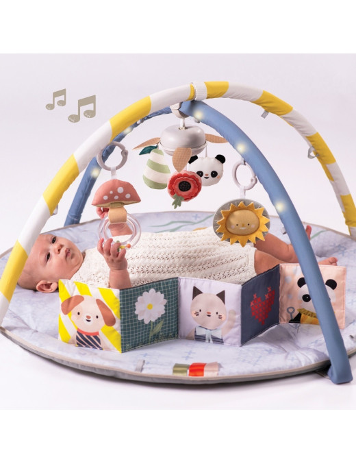 Taf Toys Mata Edukacyjna z Melodią i Światełkami – Melody Bloom Gym