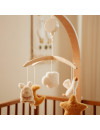 Little Dutch Drewniana karuzela do łóżeczka Newborn Naturals FSC
