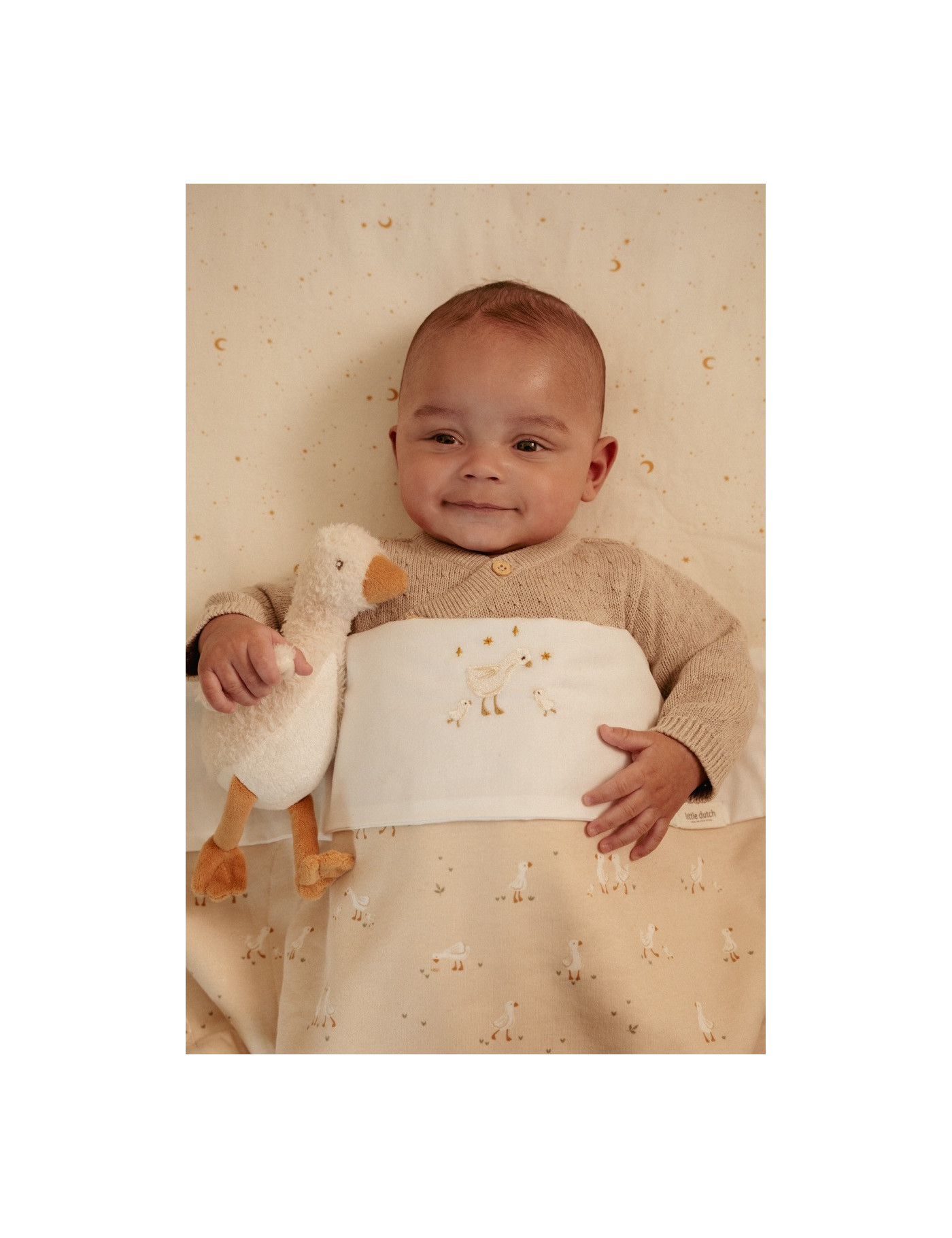 Little Dutch Przytulanka gąska 17 cm Newborn Naturals Little Dutch Przytulanka gąska 17 cm Newborn Naturals