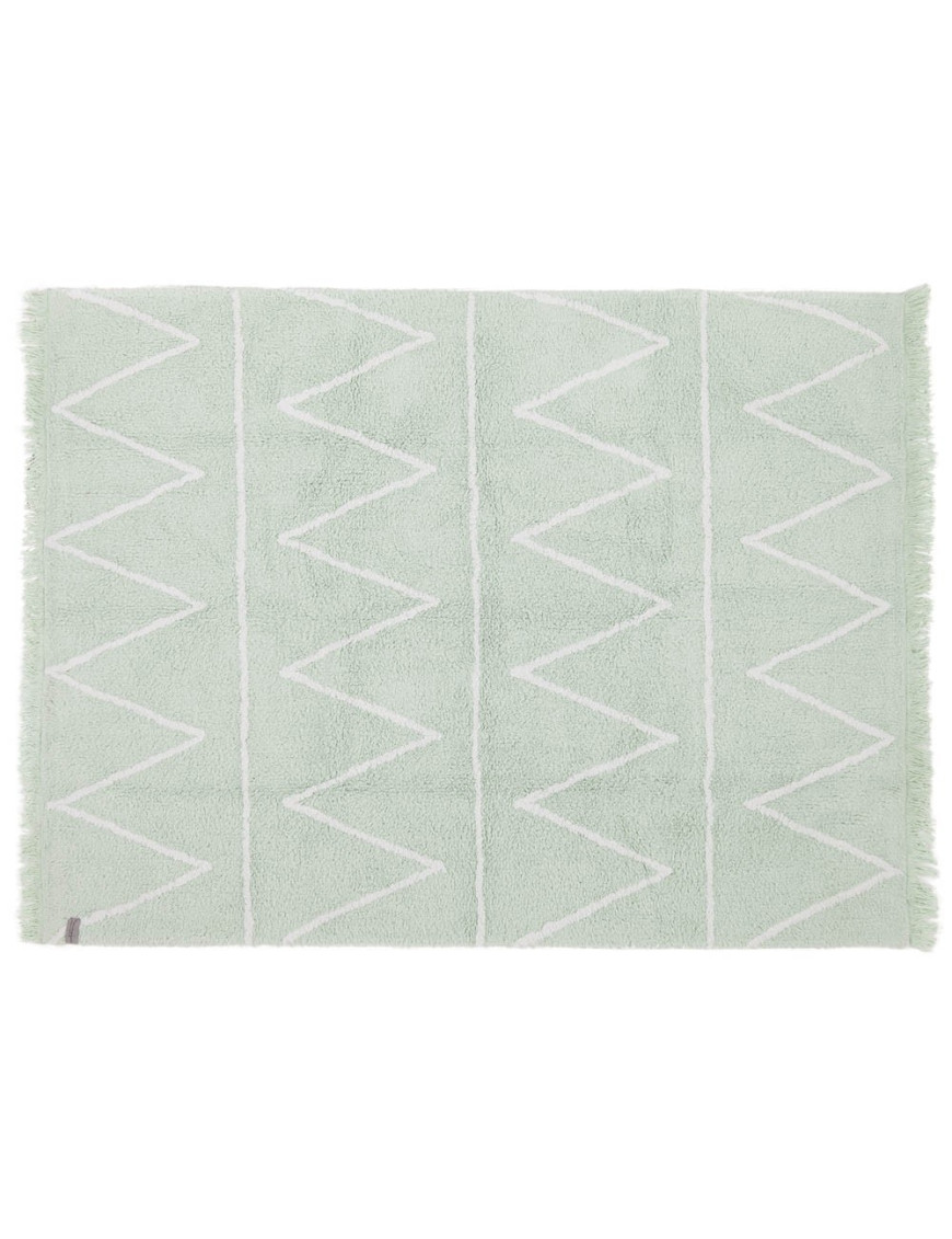 Lorena Canals Dywan bawełniany Hippy Mint 120 x 160 cm Lorena Canals Dywan bawełniany Hippy Mint 120 x 160 cm