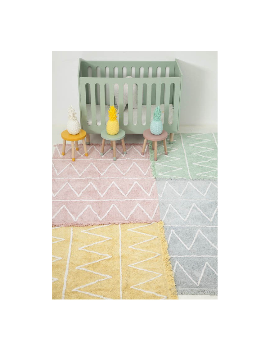 Lorena Canals Dywan bawełniany Hippy Mint 120 x 160 cm Lorena Canals Dywan bawełniany Hippy Mint 120 x 160 cm