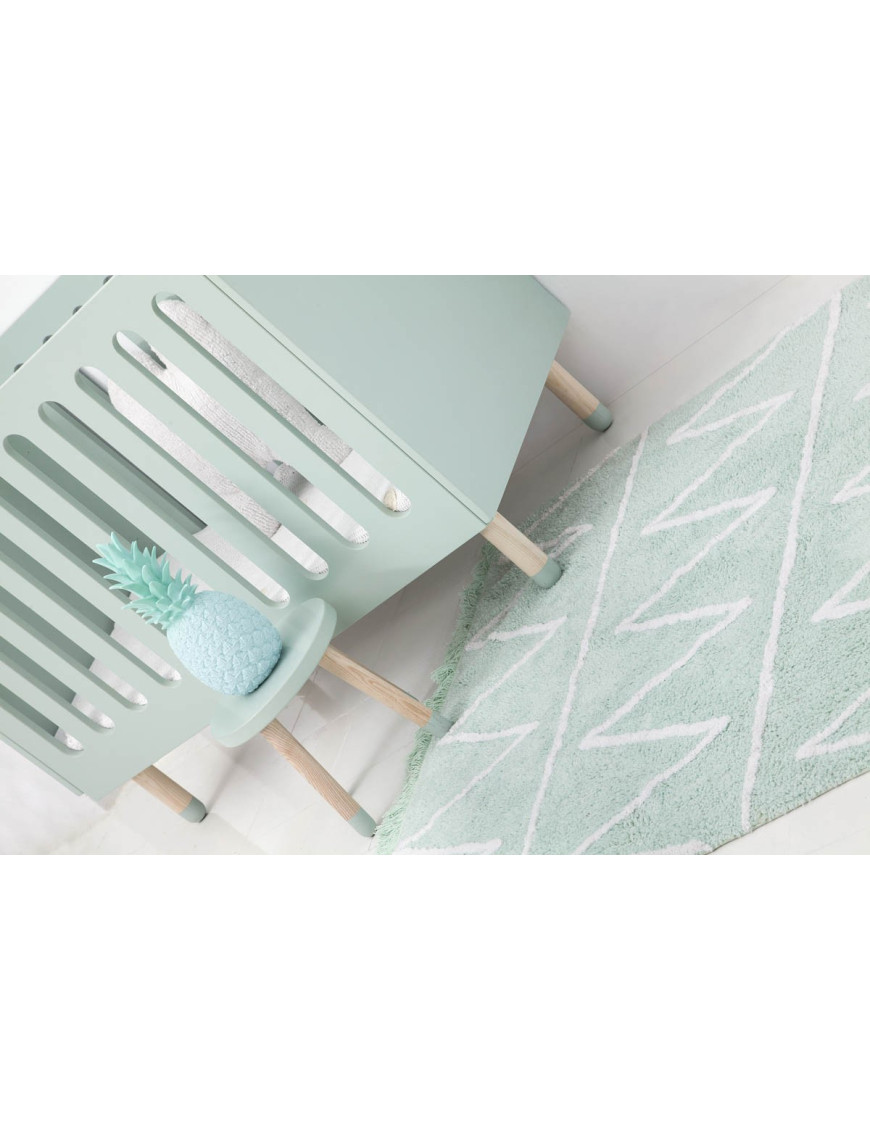 Lorena Canals Dywan bawełniany Hippy Mint 120 x 160 cm Lorena Canals Dywan bawełniany Hippy Mint 120 x 160 cm