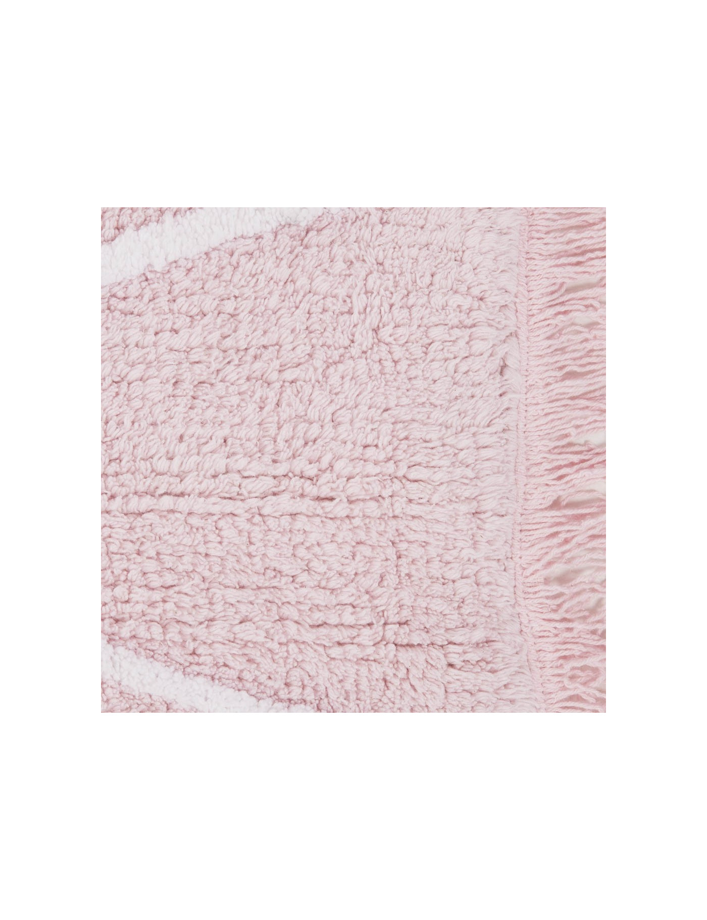 Lorena Canals Dywan bawełniany Hippy Soft Pink 120 x 160 cm