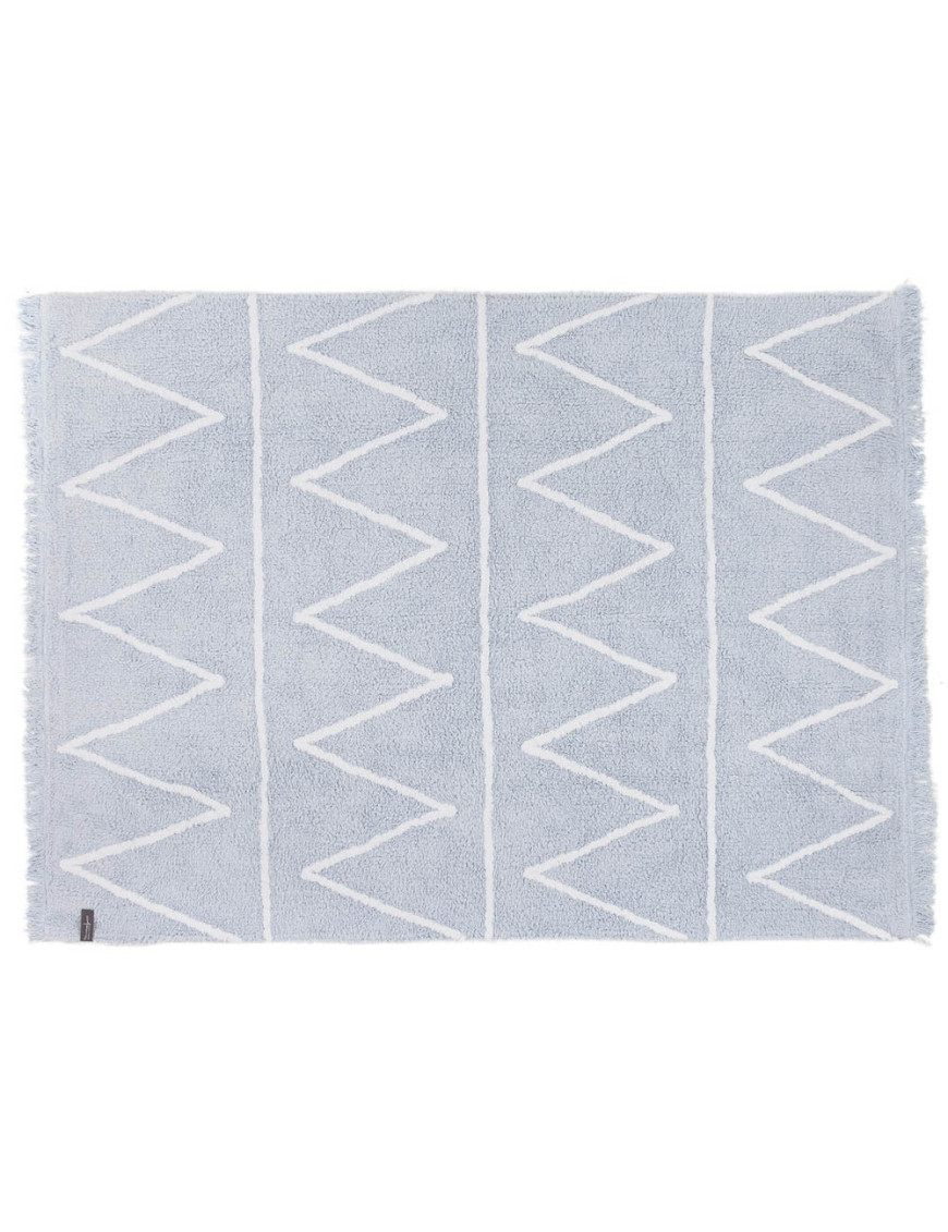 Lorena Canals Dywan bawełniany Hippy Soft Blue 120 x 160 cm