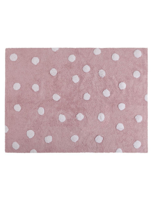 Lorena Canals Dywan bawełniany Topos Rosa/Pink 120 x 160 cm