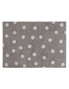 Lorena Canals Dywan bawełniany Topos Gris/Grey 120 x 160 cm