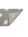 Lorena Canals Dywan bawełniany Grey Stars White 120 x 160 cm