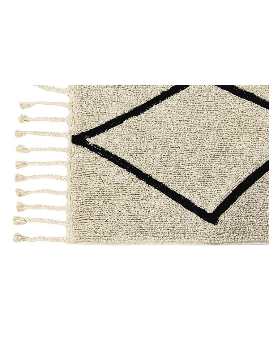 Lorena Canals Dywan bawełniany Bereber Beige 140 x 200 cm