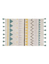 Dywan bawełniany Azteca Natural Vintage Azul 120x160 cm