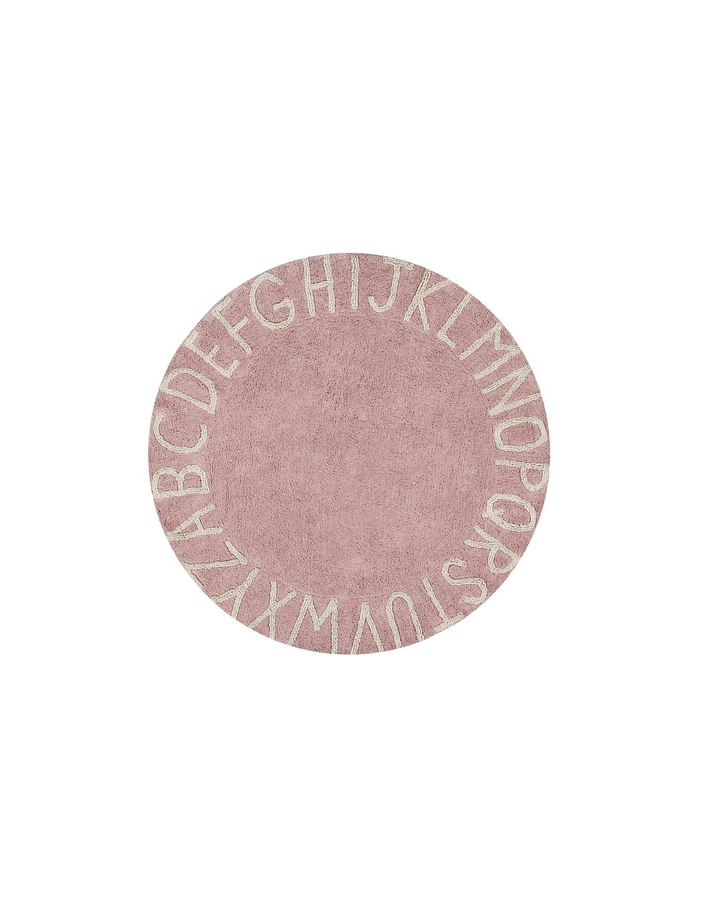 Dywan Bawełniany Round ABC Vintage Nude Natural Ø150 cm