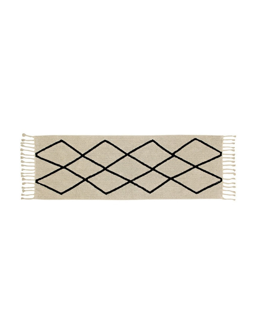 Lorena Canals Dywan bawełniany Bereber Beige P 80 x 230 cm