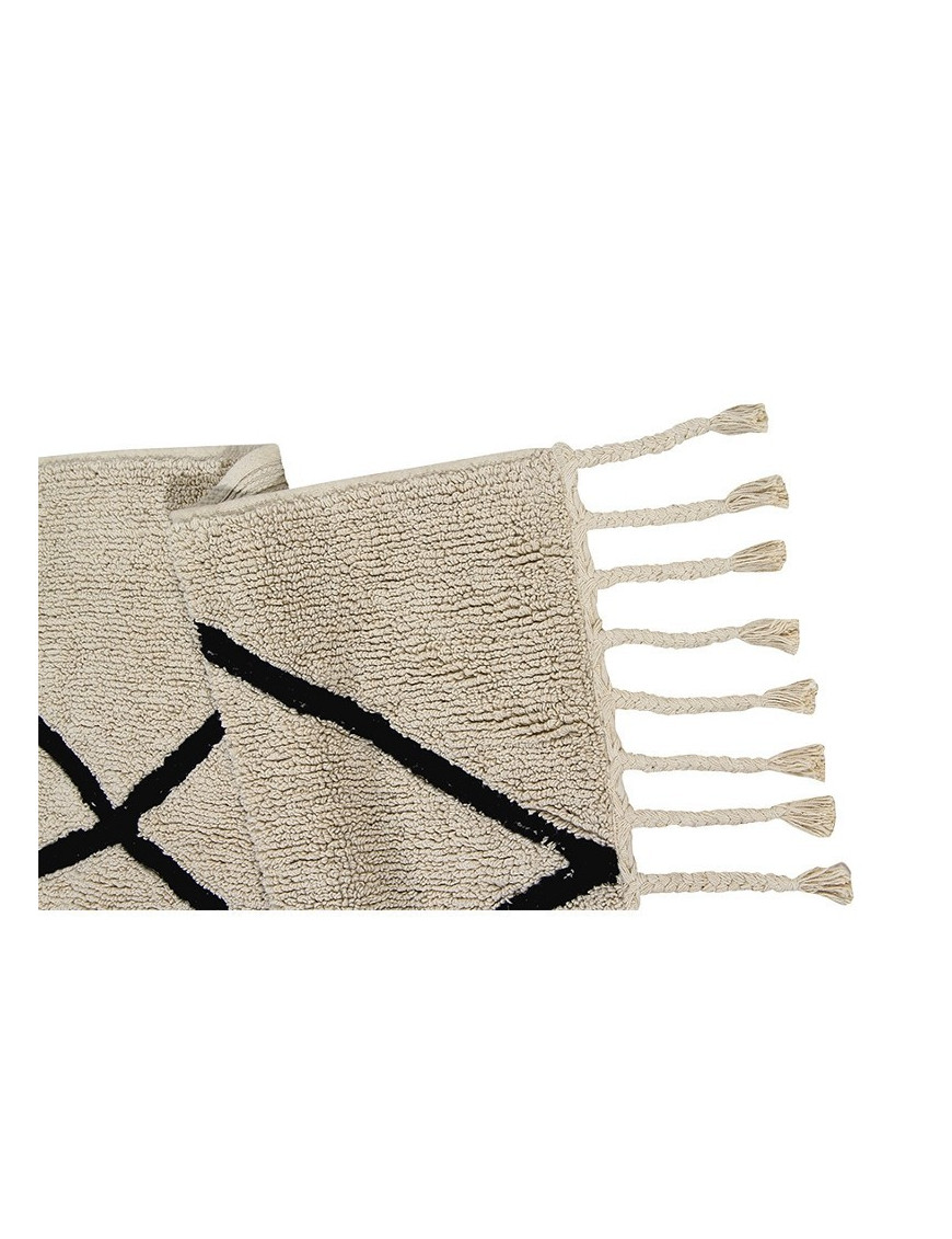 Lorena Canals Dywan bawełniany Bereber Beige P 80 x 230 cm