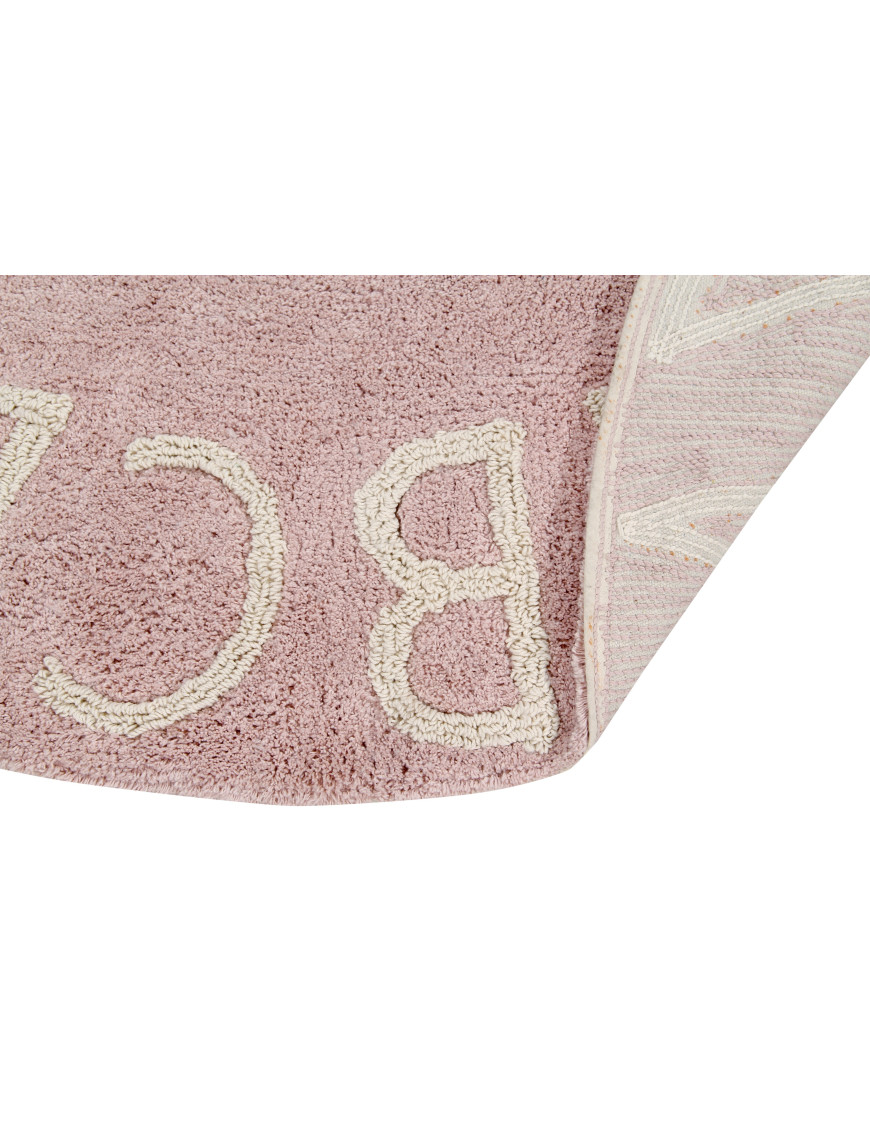 Dywan Bawełniany Round ABC Vintage Nude Natural Ø150 cm