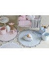 Lorena Canals Dywan bawełniany BUBBLY Soft Blue Ø 120 cm