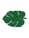Lorena Canals Dywan bawełniany Monstera Leaf 120 x 160 cm