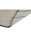 Lorena Canals Dywan bawełniany Trace Beige Ø 160 cm Lorena Canals Dywan bawełniany Trace Beige Ø 160 cm