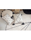 Lorena Canals Dywan bawełniany Trace Beige Ø 160 cm Lorena Canals Dywan bawełniany Trace Beige Ø 160 cm