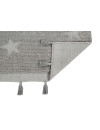 Lorena Canals Dywan bawełniany Hippy Stars Grey 120 x 175 cm