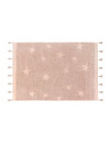 Lorena Canals Dywan bawełniany Hippy Stars Vintage Nude 120 x 175 cm