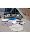 Lorena Canals Dywan bawełniany Trace Beige Ø 160 cm Lorena Canals Dywan bawełniany Trace Beige Ø 160 cm