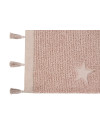 Lorena Canals Dywan bawełniany Hippy Stars Vintage Nude 120 x 175 cm