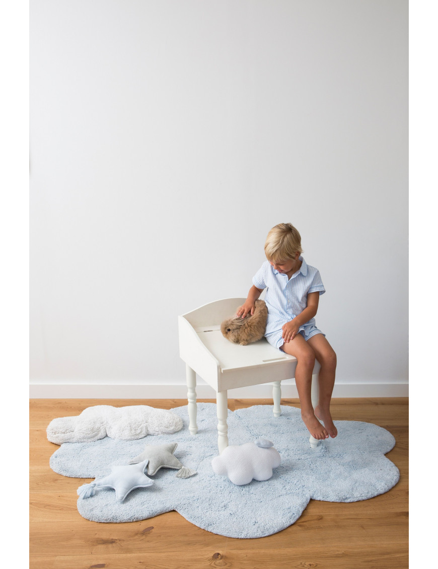 Lorena Canals Dywan bawełniany PUFFY Dream Blue CHMURKA 110 x 170 cm